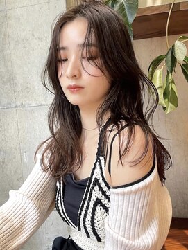 サイン 渋谷(SIGN) レイヤーカットイヤリングカラーインナーカラーケアブリーチ