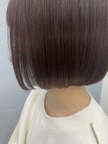 アオアクア バイ グルグル 小岩店(ao akua by GULGUL)&nbsp;○丸ボブ×レッドブラウン○