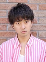 アーリー(Ali'i)&nbsp;ソフトツイストパーマ束感ショートツーブロックマッシュ