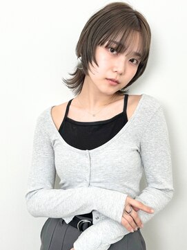 ニューヨークニューヨーク テラッソ姫路店(NYNY) レイヤーカットマッシュシアカラーボブウルフカット韓国前髪あり