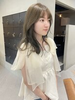 ヘアー アイス ルーチェ(HAIR ICI LUCE)&nbsp;オリーブベージュ オリーブグレージュ ブリーチなしカラー/林