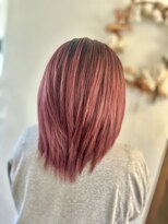 ミニィバイミラーズ(Miniy by Miroirs)&nbsp;脱白髪染め×アプリコットピンク