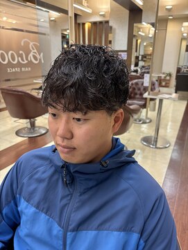 ヘアースペースブルーム ヒーロー 園田店(HAIR SPACE BLOOM hero) パーマスタイル
