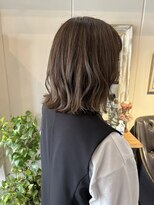 ヘアーデザイン シュシュ(hair design Chou Chou by Yone)&nbsp;オリーブ/グレージュ/ハイライト/白髪ぼかし/ボブ