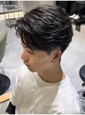 フェザーパーマ フェザーショート メンズパーマ 新宿