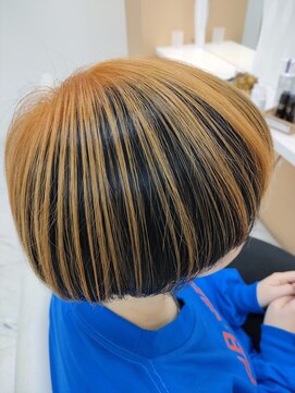 ヘアポジションにかほ アンブレラカラー