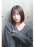 大人可愛いストレートボブ小顔フェイスレイヤー吉祥寺