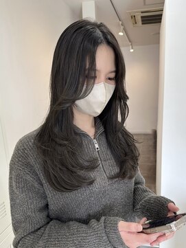 ソソ(soso.) ロングレイヤー【オリーブグレー】