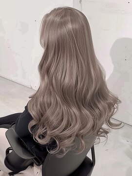 ネハス ナガオカ(nehus.nagaoka) ブリーチ/透明感カラー/ウルフレイヤーロング/ボブルフ