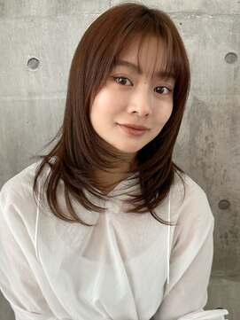 ビュートリアム ギンザ(BEAUTRIUM) ★骨格似合わせカットフェミニンロングレイヤー／イルミナカラー