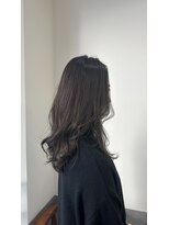 ソウハギワラ 新中野(SO-hagiwara)&nbsp;透明感グレージュ顔まわりレイヤー