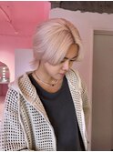 ホワイト/ホワイトカラー/Men'shair