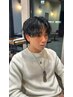 【メンズ限定】メンズカット＋パーマ＋マーブ　￥14,300 → ￥13,200～
