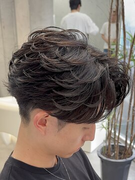 エデアンホンテン メンズサロン(EDEAN 本店 （旧：EDEAN 上通）) 熊本メンズサロンフェザーパーマフェザーショートMEN'S HAIR