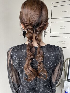 ノード(NODO) twin 編みおろし