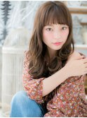 ミルクティーアッシュ小顔韓国風毛先パーマc7上尾10代20代30代