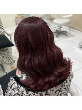 アブニール 我孫子(AVENIR) バーガンディーカラー【我孫子/TOKIO/ヘッドスパ/髪質改善】