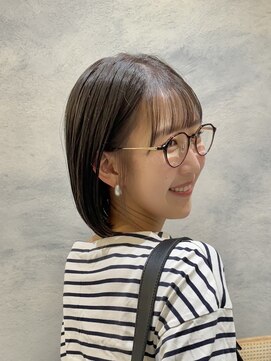 リア 自由が丘(REA) 【マオ】シースルー前髪小顔大人ボブ