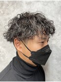 波巻きスパイラルパーマ 波巻きパーマ メンズカット/葛西メンズ