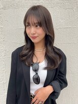 サボ(sabo)&nbsp;韓国ヘア/顔まわり/韓国レイヤー/前髪カット/小顔/韓国風