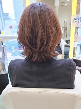 ウィル あべの店(WiLL) イメチェン丸みショートナチュラルボブ30代40代50代田嶋35