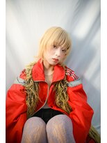 キジ(KIJI)&nbsp;レイヤーボブ/ミルクティーカラー/ミルクティー/ハイトーン