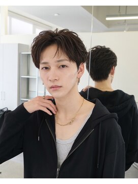 ビカムメンズヘアー 栄店(become men's hair) 2wayショートマッシュ