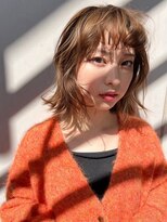 シーン(SCENE)&nbsp;[天神今泉/クラゲヘアー/小顔に見せるヘア/ココアベージュ]