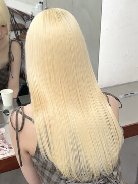 ニコ トウキョウ 渋谷(nico TOKYO) ダブルカラーミルクティーベージュピンクブラウンロングレイヤー