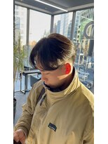 リード(REEED)&nbsp;フェザーパーマニュアンスパーマセンターパート