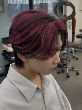 テンバイリップスヘアー(TEN by LIPPS hair) レッド×ローライトカラー