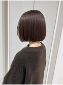 【ミニボブ】チェリーブラウン