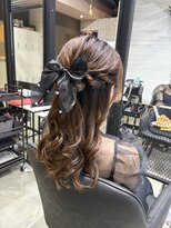 ユラ(YURA)&nbsp;ハーフアップ　アレンジ【姫路/姫路駅/韓国風】