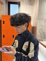 アドレスサーティーン(Address13)&nbsp;シャドウパーマ[大阪/梅田/メンズパーマ]