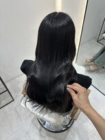 ジーナ 吉塚(Zina)&nbsp;艶巻き 地毛風ダークブラウン【福田れん】吉塚美容室 髪質改善
