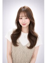 エートス(ethos)&nbsp;三好市美容室 韓国風くびれレイヤーロング