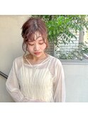 くしゃっとバングと個性派アレンジ