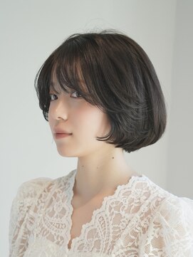 インセプション 銀座(INCEPTION) 丸みショート・ボブ/丸顔/前髪あり/絶壁解消/20代/30代/長め