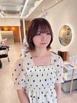 ヘアーデザインスリール(Hair Design THRIRE) ブリーチなしダブルカラー、ラベンダー