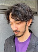 波巻きスパイラルパーマツイストスパイラルパーマ