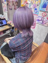 ヲタクに美容室は難しい。&nbsp;これからの秋にもピッタリ！柔らかなラベンダーカラー