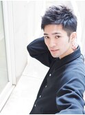 【ヘアジュレドゥ 花井】 イケテル男子!黒髪メンズショート