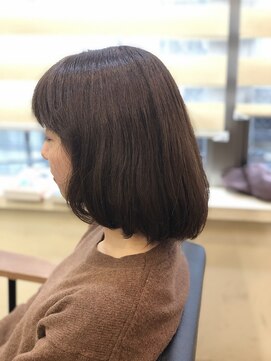 ヘアサロン ハリコット(Hair Salon Haricot) ちょっとピンクの入ったダーク系アッシュ
