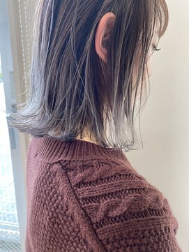 えぃじぇんぬヘア(Hair) グレージュボブ