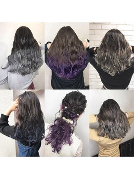 オースト ヘアー ステラ 新宿店(Aust hair Stella) グラデーションカラーバリエーション◆