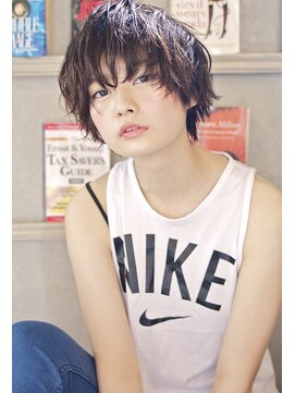 クロム バイ リエット(Chlom by Lietto) Chlom☆新宿 ハイライトベージュイルミナカラーハンサムショート