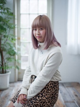 キズナ(KIZUNA) ダブルカラー☆ペールピンク