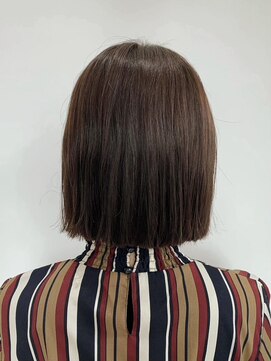 ヘアーアンドスパ フェリーチェ ミチ 野田屋町店(HAIR&SPA felice MICHI) 【feliceMICHI平田雅美】大人可愛いぱつっとボブ