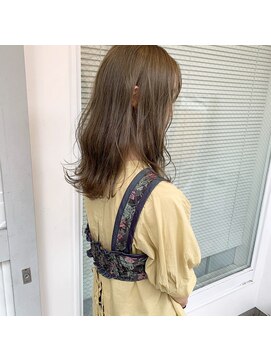 ミント(mint) くすみカラーで透明感◎オリーブグレージュ!