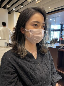 クィーンズガーデンバイケーツーギンザ(QUEEN’S GARDEN by K two GINZA) [K-two銀座]似合わせカット×インナーカラー[有楽町]